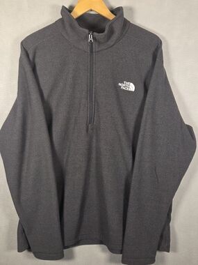 The North Face Textured Cap Rock 1/4 zip fleece (R543)